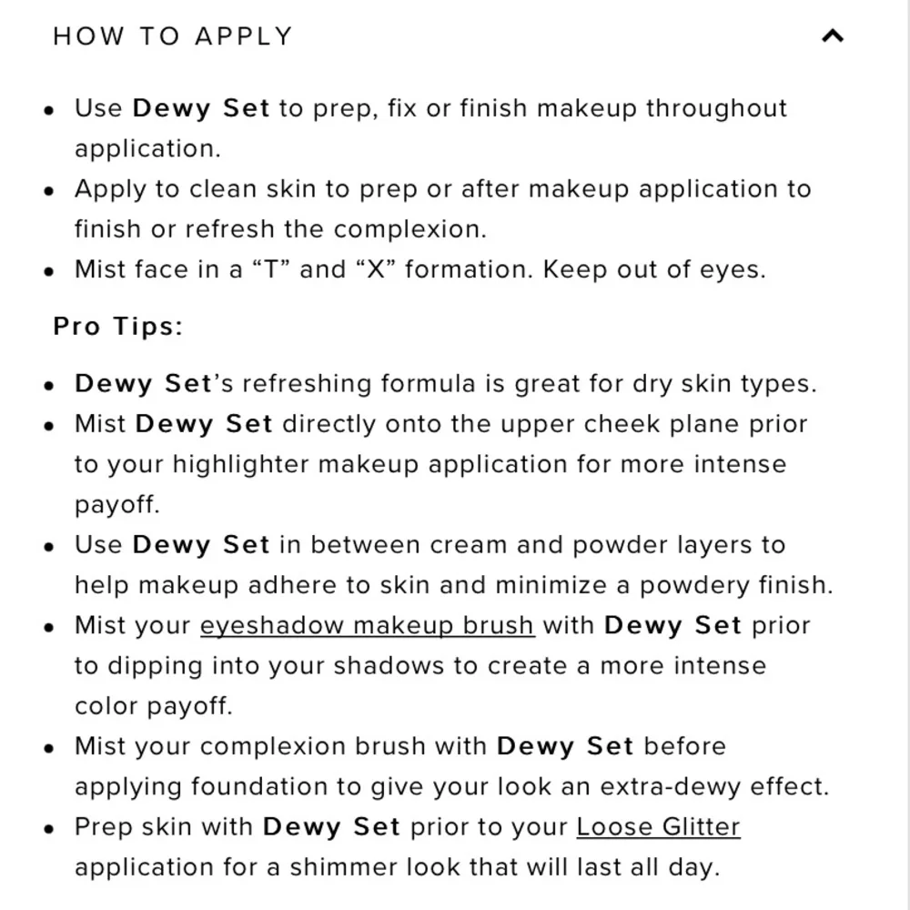 Anastasia Dewy Set Setting Spray